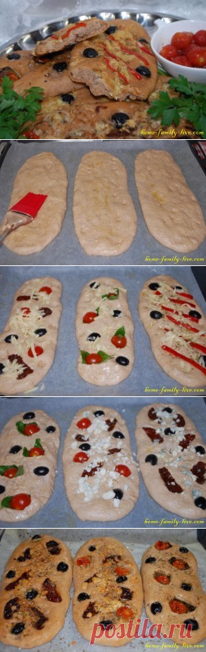 Фокачча/Сайт с пошаговыми рецептами с фото для тех кто любит готовить