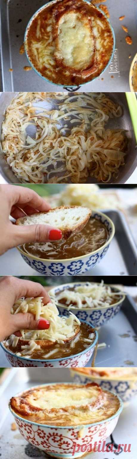 Классический французский луковый суп, пошаговый фото рецепт