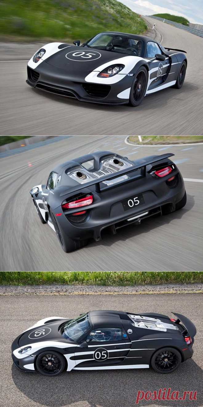Новый супер кар Porsche 918 Spyder | Newpix.ru - позитивный интернет-журнал