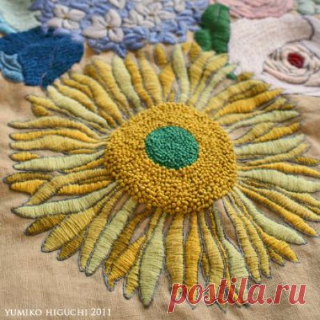 Фантастическая вышивка Юмико Хигучи (Yumiko Higuchi) | Женские страсти