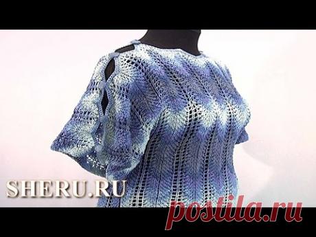 Туника спицами Мастер-класс 93
