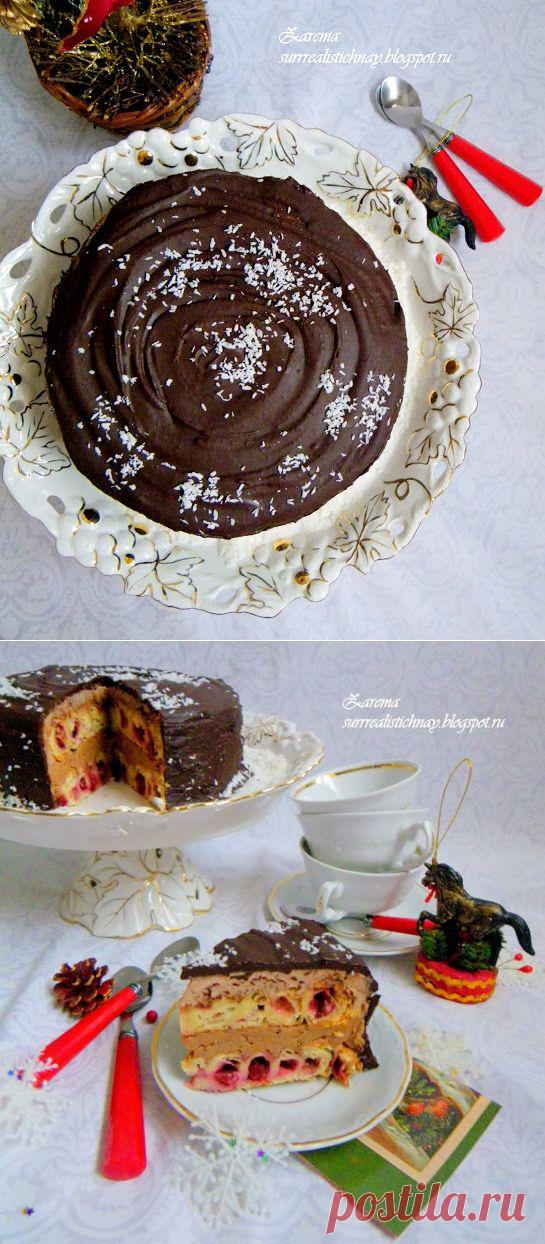 Cake Christmas tree stump - Торт " Новогодний пенек" .Рецепт № 3 ФМ " Корзина подарков для НГ" - Le gout de la vie