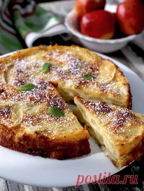 Французский Яблочный Торт / The Apple Lady's Apple Cake / Gateau aux Pommes de la Reine des Pommes - Была бы курочка, приготовит и дурочка — LiveJournal