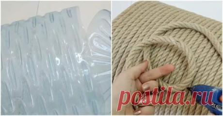 Вот так красиво и полезно я переделываю пустые бутылки из под воды - Сам себе мастер - медиаплатформа МирТесен Не спешите выбрасывать пустые пластиковые бутыли. При желании на их основе можно сделать отличные корзины для хранения. Прочные, устойчивые и вместительные они могут использоваться для белья, ниток, материалов для рукоделия. Дополнительным бонусом станет безупречный внешний вид. Корзина выглядит