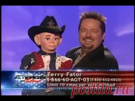 America's Got Talent Season 2 - Terry Fator - Finale Act 1 - YouTube
