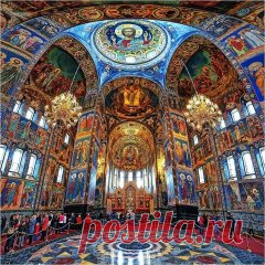 Храм Спас-на-крови в Петербурге ... Неповторимая красота.