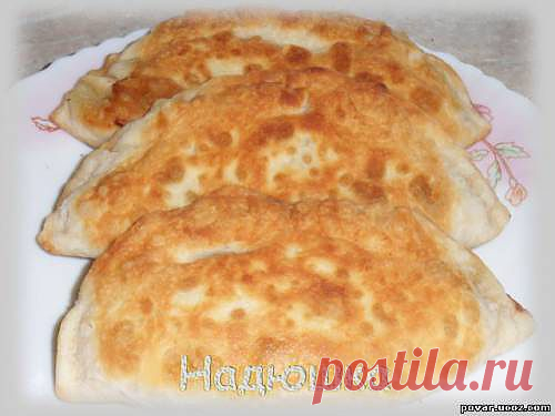 Чебуреки на пиве - Готовим сами