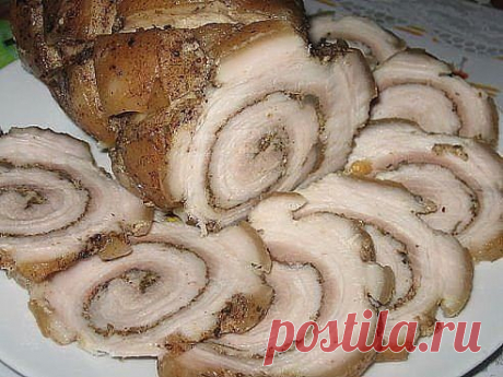 Свиной рулет - вкуснейший домашний мясной деликатес!
