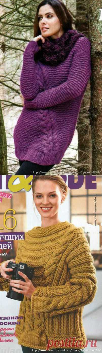 Пуловеры из Knit&Mode 11/2014