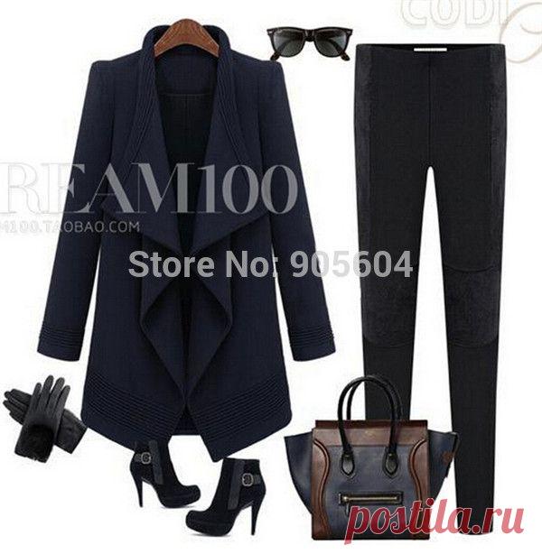 2014 Euramerican зима женщины с Asym ремень большой шерстяное пальто неравномерность и пиджаки шерстяное пальто YT745, принадлежащий категории Шерсть и сочетания и относящийся к Одежда и аксессуары для женщин на сайте AliExpress.com | Alibaba Group