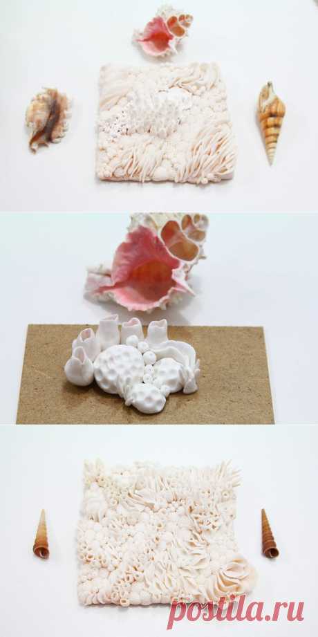Подводный рай из полимерной глины. МК талантливой волшебницы Янины