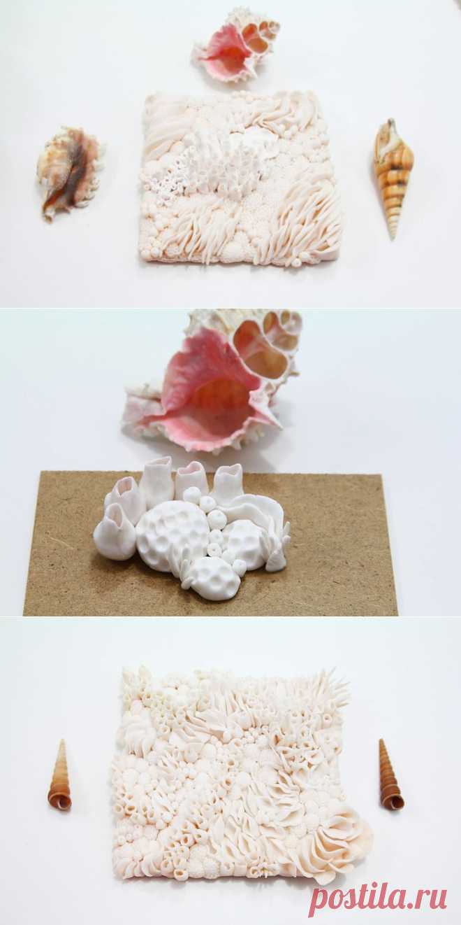 Подводный рай из полимерной глины. МК талантливой волшебницы Янины