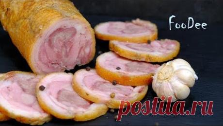Ветчина из свиной рульки – Какая же она ВКУСНАЯ и ароматная! Простой рецепт