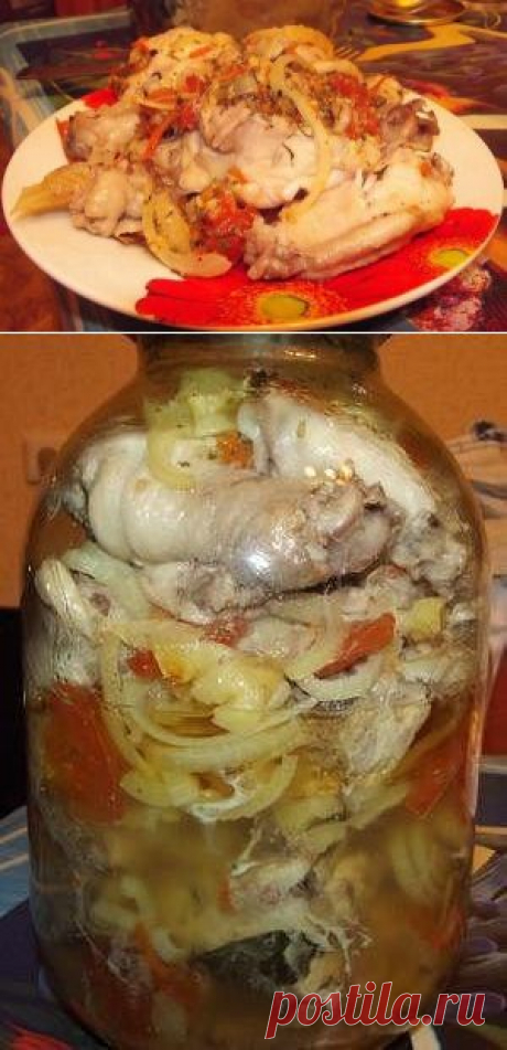 Как приготовить курица в банке - рецепт, ингридиенты и фотографии