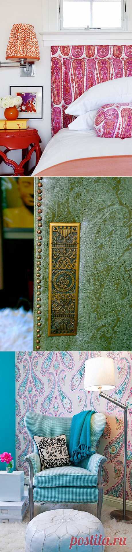 Узор пейсли в интерьере ~ Sweet home