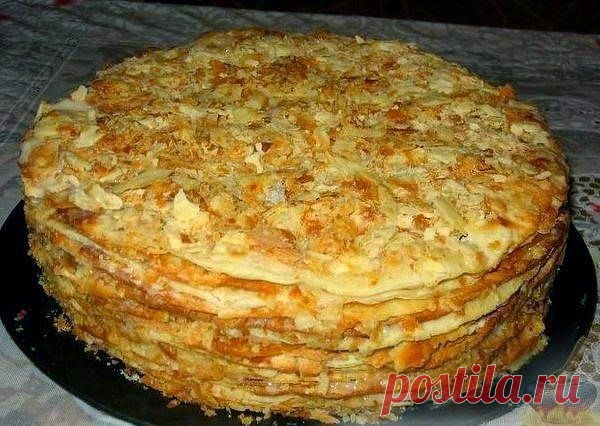 «НАПОЛЕОН»- НАИВКУСНЕЙШИЙ СТАРИННЫЙ РЕЦЕПТ! | Вкусные рецепты