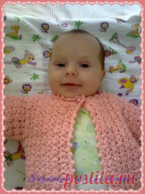 Делоручечка: Жакетик для малышки