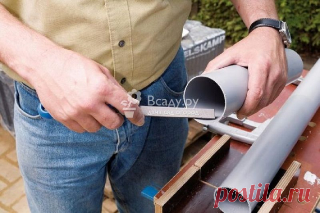 Самодельные водосточные элементы