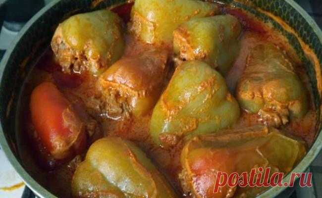 Необычный рецепт приготовления вкуснейшего фаршированного перца Фаршированный перчик - вкусно, как у мамы!