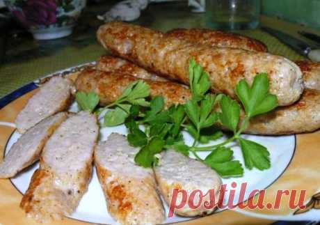 Как я делаю домашние куриные колбаски. Без специальных оболочек | Вкусно и полезно | Яндекс Дзен