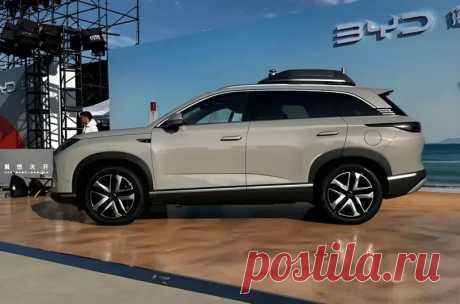 BYD Sealion 07 DM: представлен интерьер китайского внедорожника
