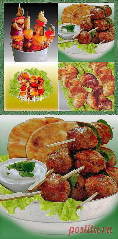 Шашлык по-новому для пикника.