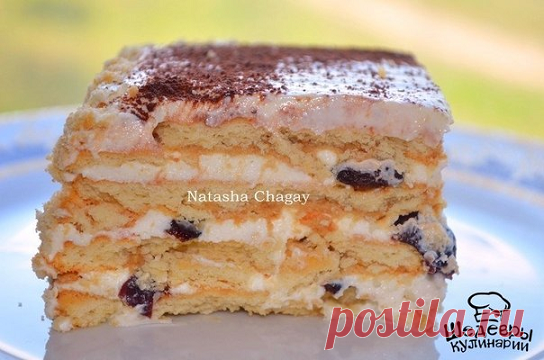 ТОРТ БЕЗ ВЫПЕЧКИ ИЗ ПЕЧЕНЬЯ