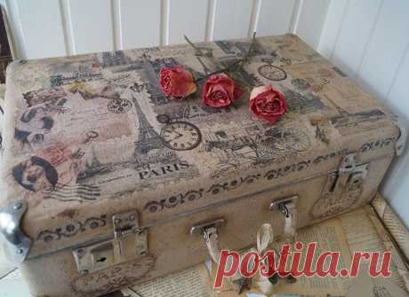 Декор старого чемодана - идеи и применение в интерьере