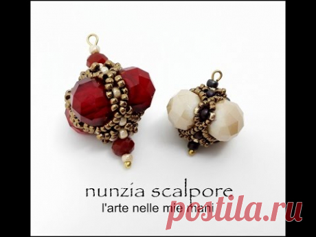 DIY tutorial ciondolo/orecchini " DREAMS"