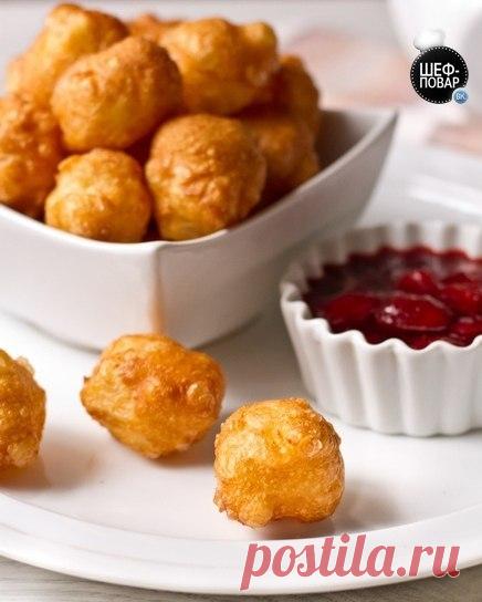 Бенье с клубничным соусом | Кулинарные Рецепты