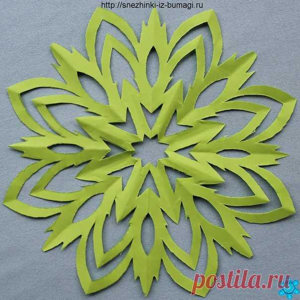 Восьмиконечные снежинки