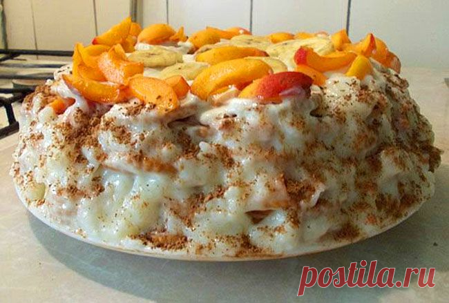 Торт без выпечки для завтрака! - Простые рецепты Овкусе.ру