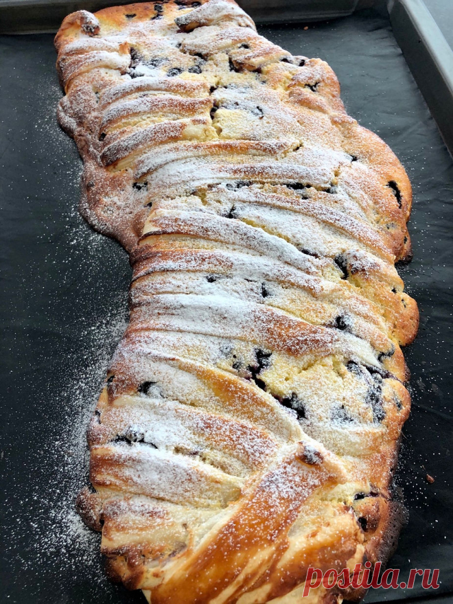 Heidelbeere-Topfen-Strudel