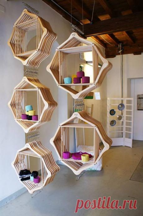 Мебель из вешалок плечиков (подборка) / Мебель / ВТОРАЯ УЛИЦА