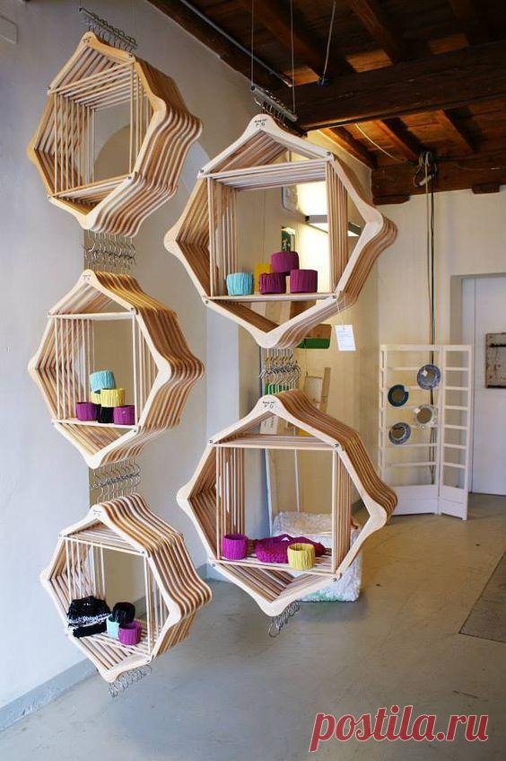 Мебель из вешалок плечиков (подборка) / Мебель / ВТОРАЯ УЛИЦА