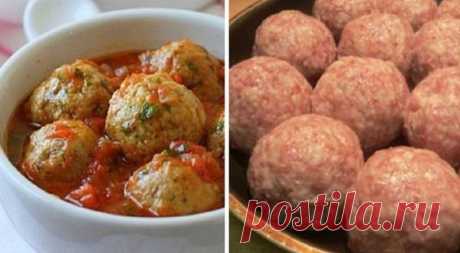 Самые вкусные в мире рецепты приготовления нежных тефтелей Приготовь на ужин!