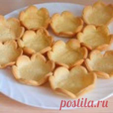 Тарталетки для соленых салатов Кулинарный рецепт