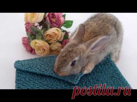 Что я вяжу из атласных лент? ♥ Обзор сумки крючком ♥ Вязание из атласных лент ♥ Crochetka Design