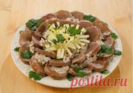Блюда из субпродуктов: салат, супы, вторые блюда