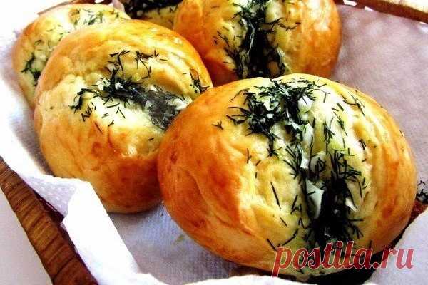 Самые вкусные чесночные булочки