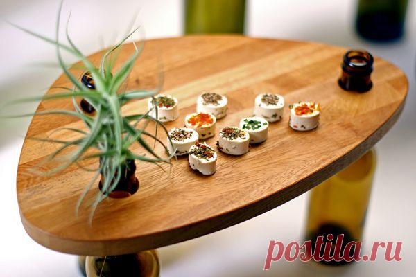 Не практично, но оригинально!!! Куда деть пустые бутылки...