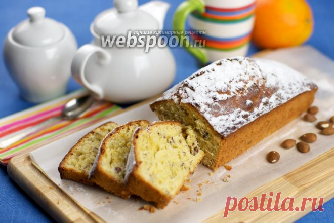 Кекс миндально-апельсиновый