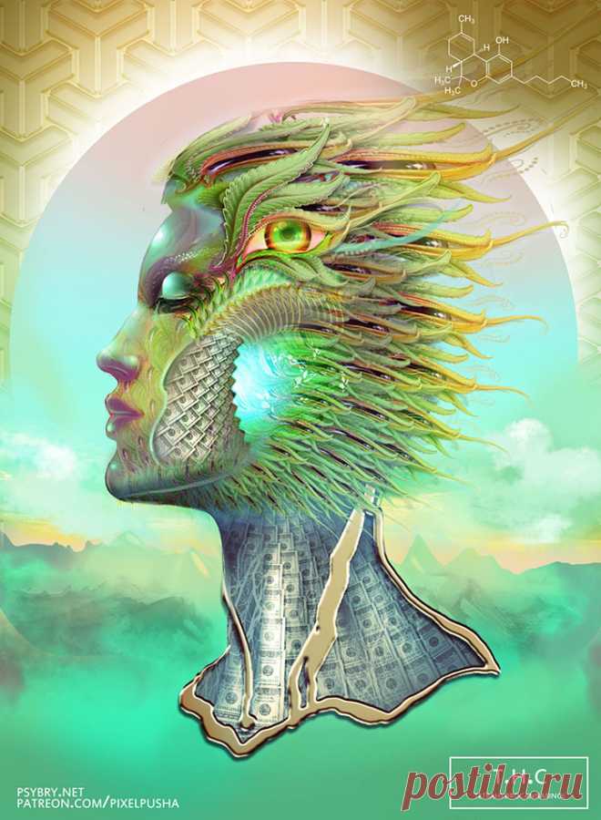Artist Takes 20 Different Drugs And Creates 20 Illustrations To Show Drug Effects | Bored Panda