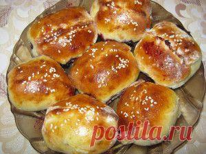 Булочки ароматные со смородиной | 4vkusa.ru