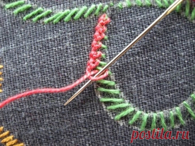 Основные декоративные швы | Лоскутное шитье с Полиной: Polly Stitch | Дзен