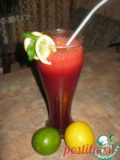 Сок &quot;Свежести глоток&quot; - кулинарный рецепт