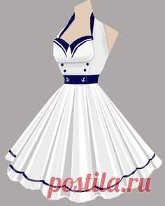 rockabilly, hello sailor dress