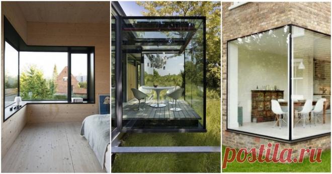 Панорамное окно в спальне - моя мечта!