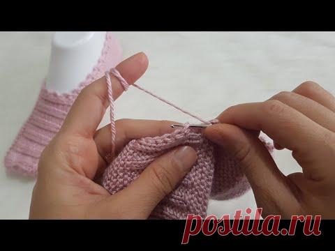 Hem Çok Kolay Hemde Çok Şık İki Şiş  Patik Örelim mi 😊