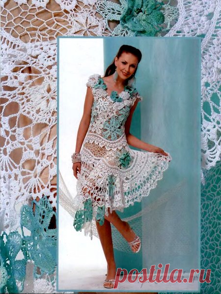 Ажурные платья » Сайт "Ручками" - делаем вещи своими руками